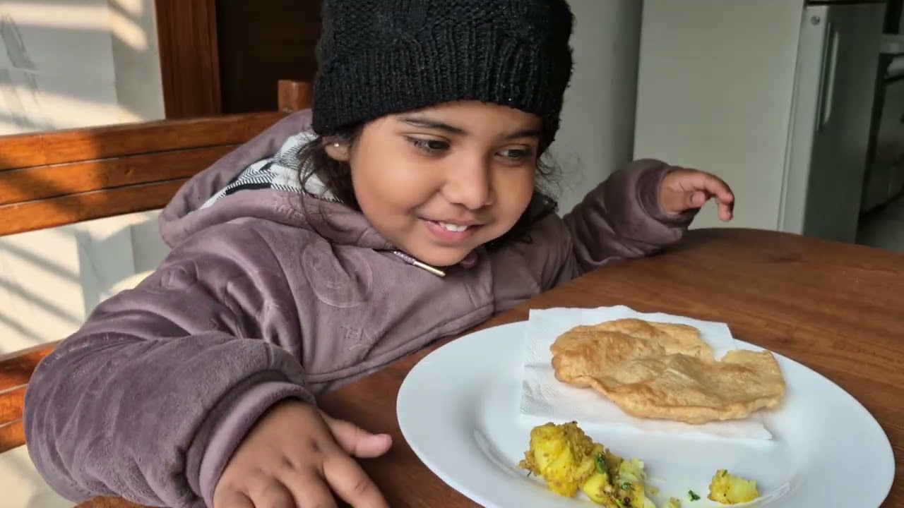 Aloo Puri & White Semiya Delight! 😊