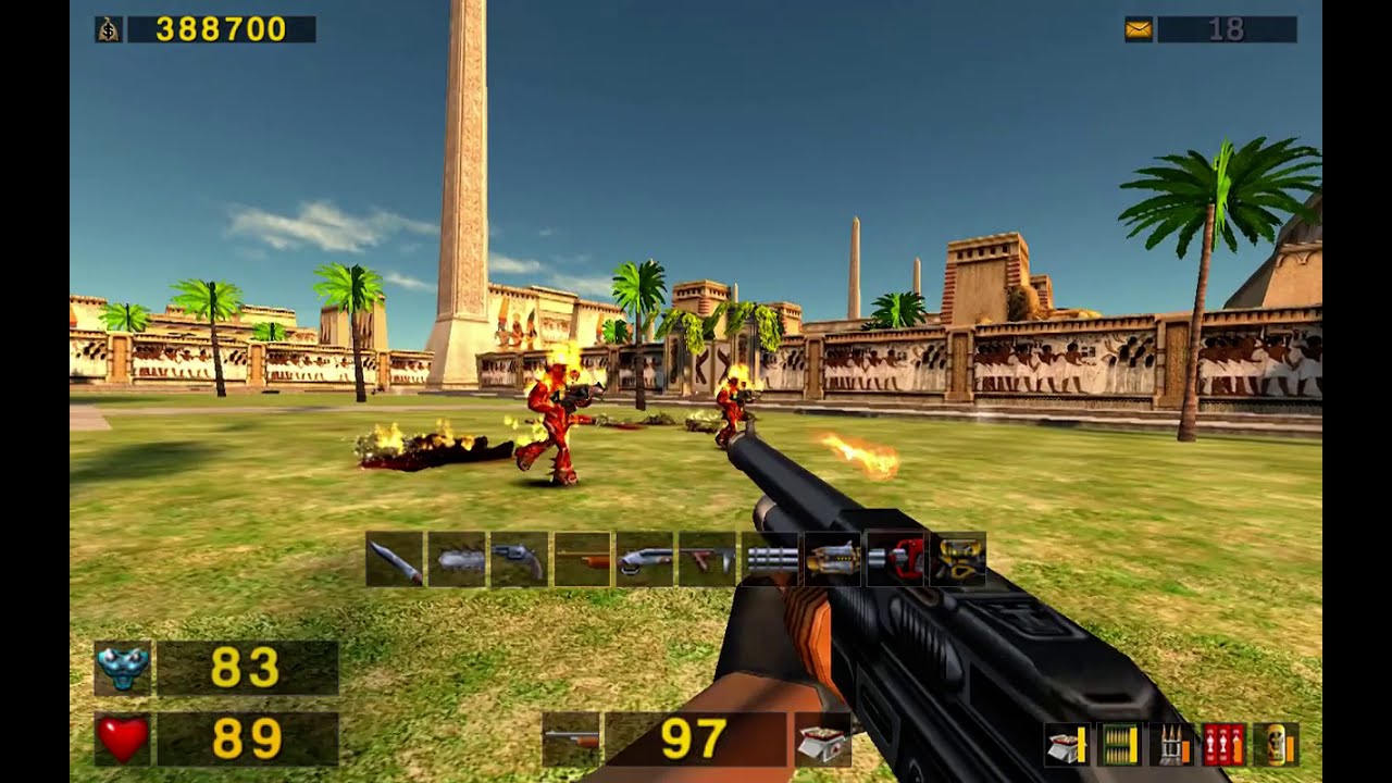 Serious Sam Revolution - Children of the Nile: Rhakotis - City Enter (HARD)