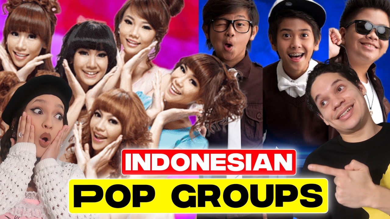 The Indonesian Girl Groups & Boy Groups ERA was UNIQUE... Latinos react