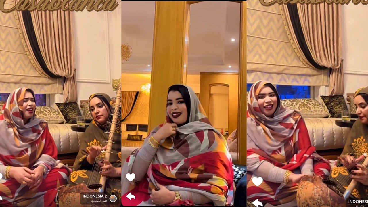 كرمي منت ابا وابنتها ديمي تغني اغنية بوها علي سالم ولد عليئ فكازا 2024