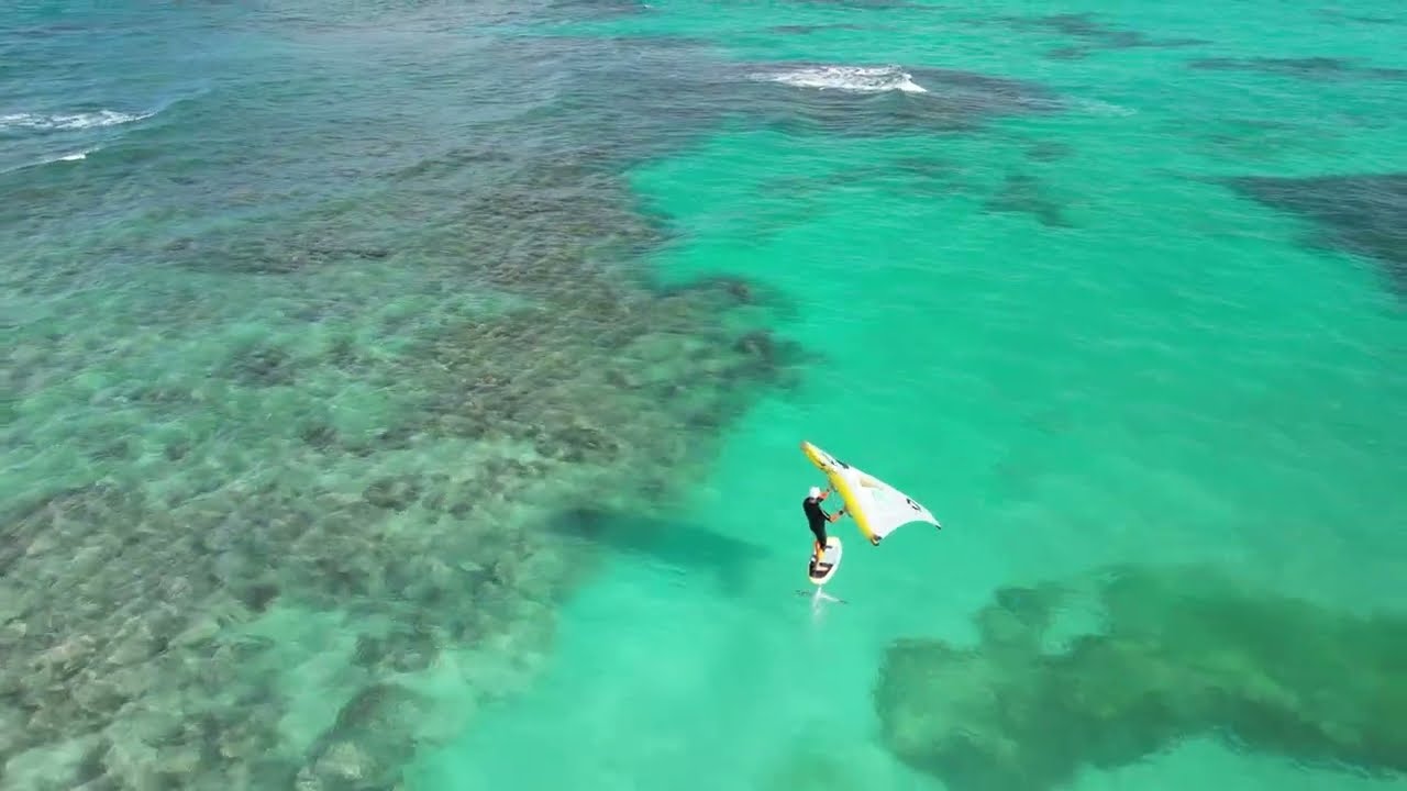 Wing Foiling Punta Cana 4K - Pleasure Ride in Bavaro