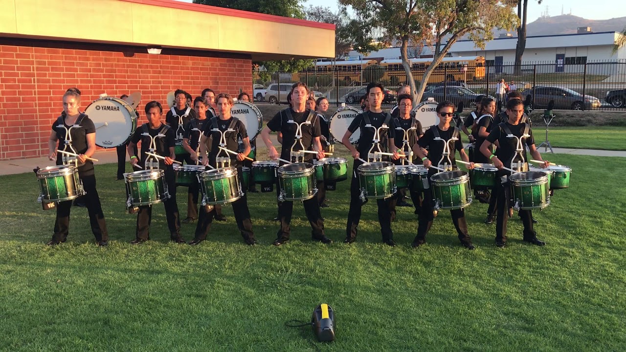 Movement 1 percussion feature to the end!