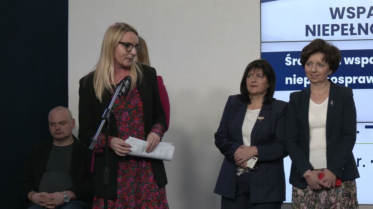 Konferencja Prawa i Sprawiedliwości nt. wsparcia osób z niepełnosprawnościami
