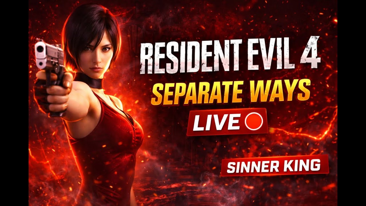 🔥 RESIDENT EVIL 4 SEPARATE WAYS LIVE 🔴 | ADA WONG SECRET MISSION