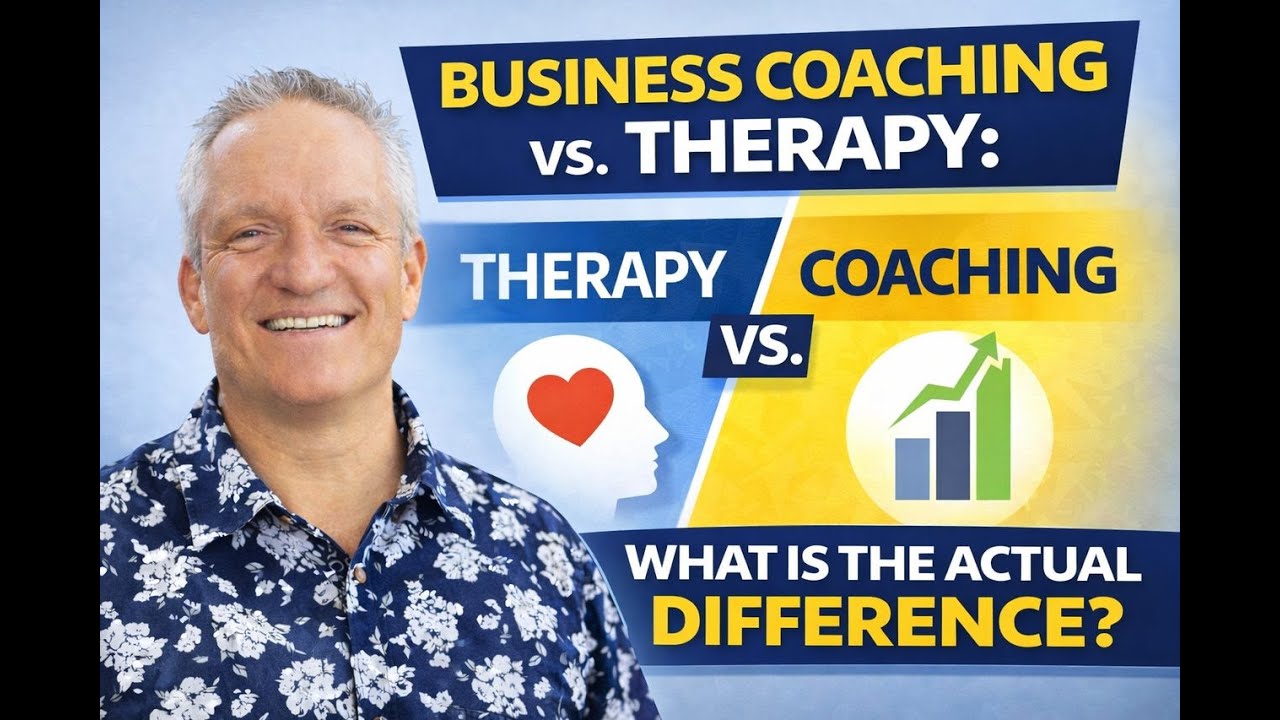 Business Coaching vs. Therapy: What is the Actual Difference?