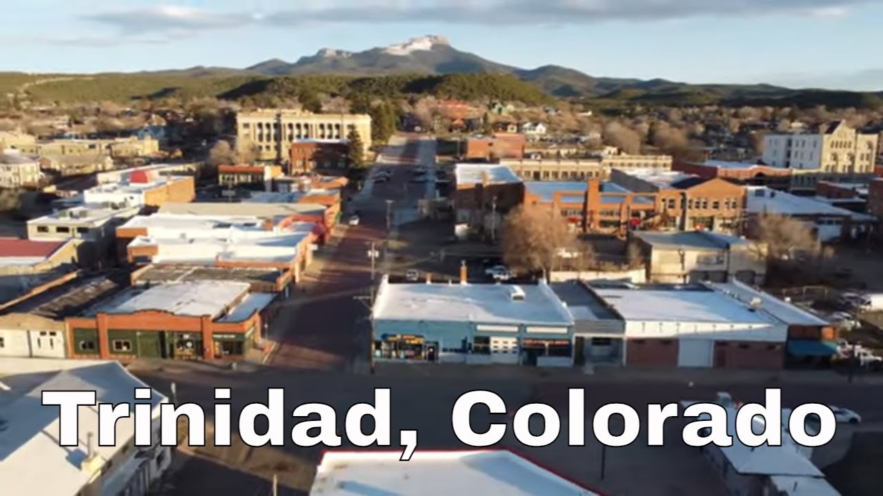 Discover The Beauty Of Trinidad, Colorado With A Drone