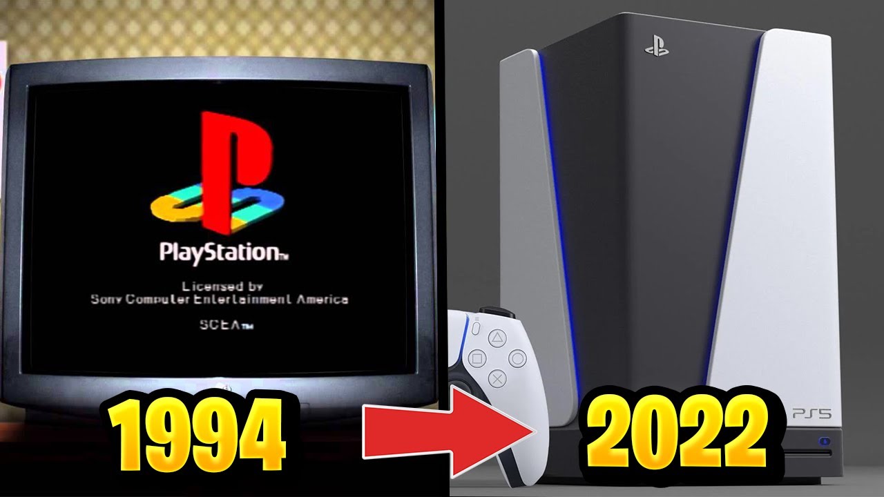 Evolution of PlayStation Startup Screens [1994-2022]