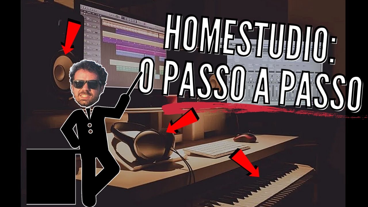 Como Montar um Home Studio Profissional - (Equipamentos e Instala&ccedil;&atilde;o) 🇧🇷