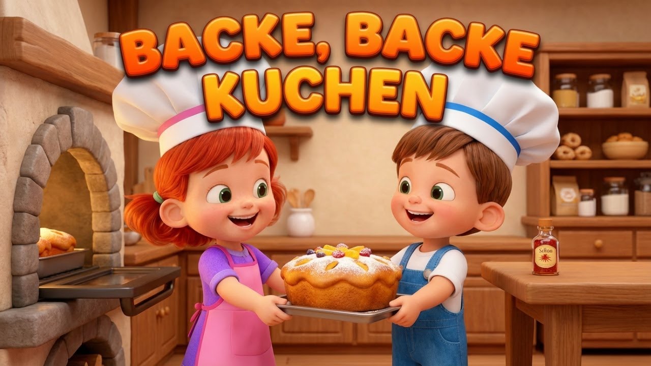 Backe, backe Kuchen - Kinderlieder zum Mitsingen |  ToliTöne
