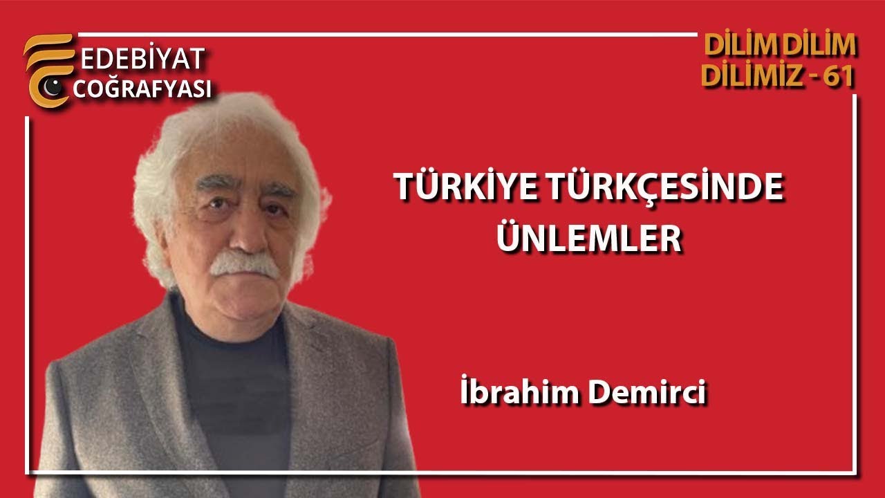 Türkiye Türkçesinde Ünlemler | İbrahim Demirci