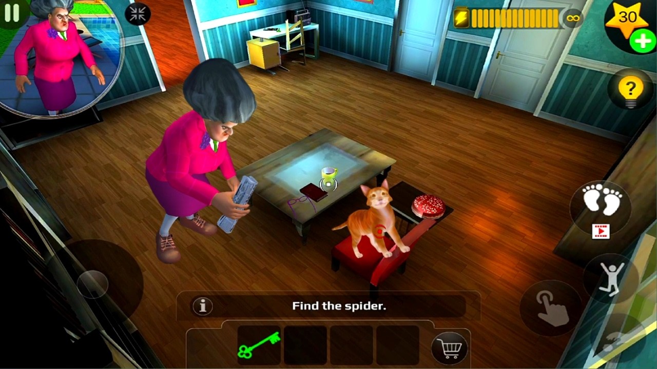 Scary Teacher 3D: THE LETHAL LIBRARY Cat Rescue Mission!