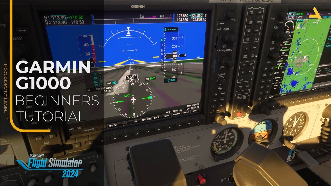 A Complete Walkthrough of Garmin G1000 in MSFS 2024 | A Beginners Guide