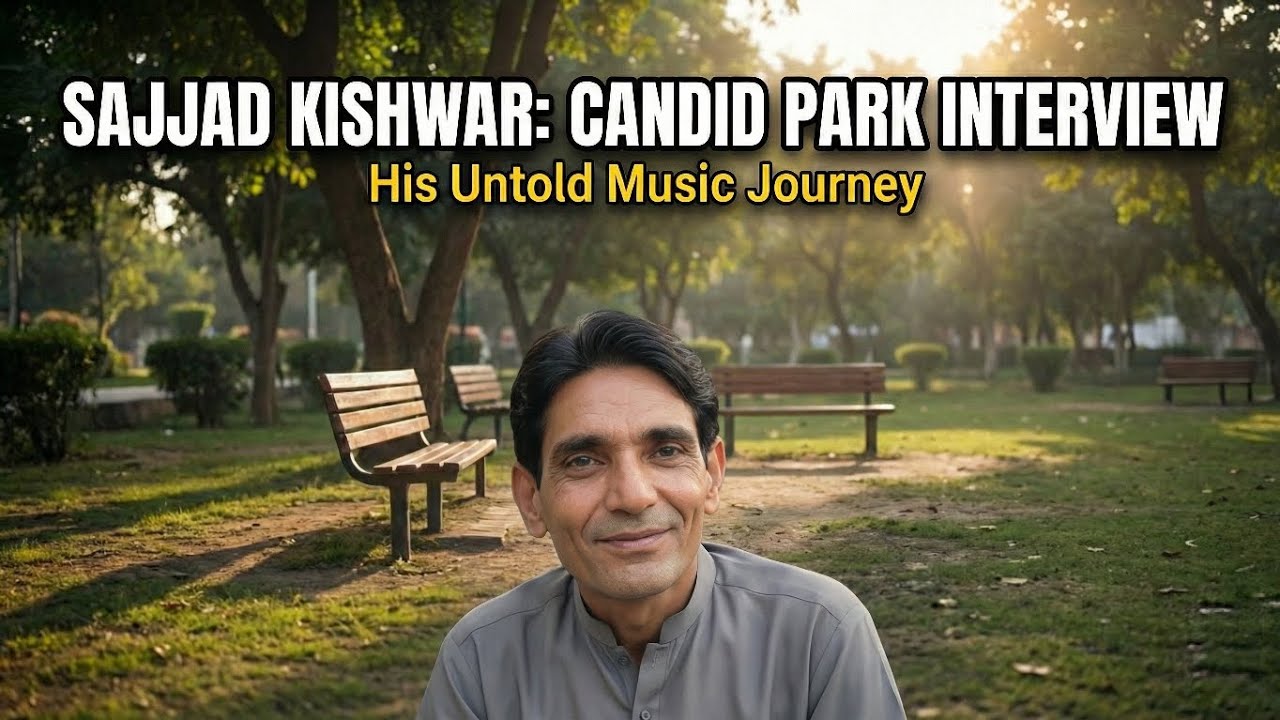 The Storyteller Vibe: From a Park Bench to the Stage: Sajjad Kishwar’s Untold Story