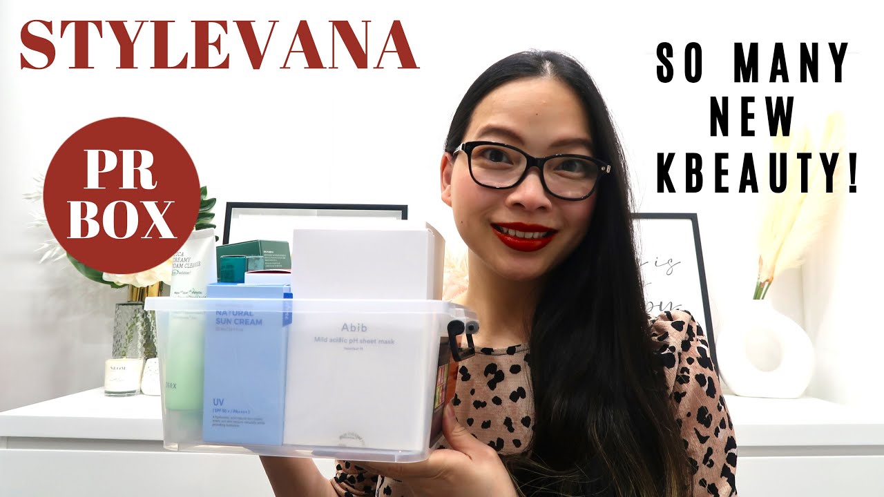 STYLEVANA KBEAUTY PR BOX UNBOXING & REVIEW 2022 – SO MUCH NEW KBEAUTY PRODUCTS! + 15% OFF CODE!
