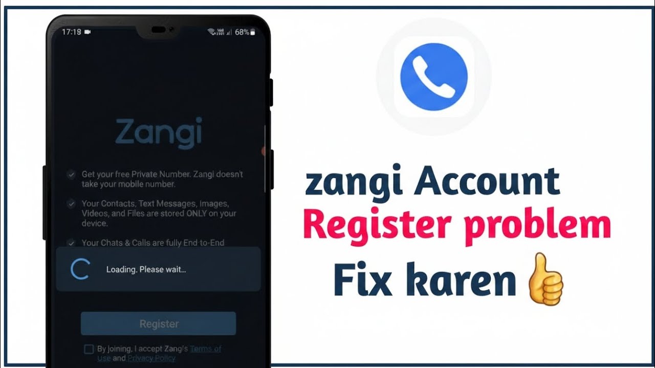 Zangi App Not Working Fix | Register Problem Solve 2026