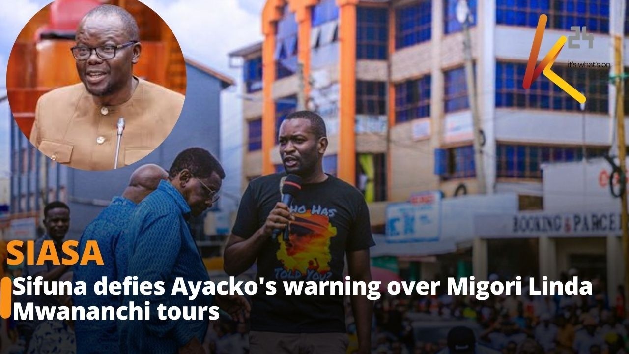 Sifuna defies Ayacko's warning over Migori Linda Mwananchi tours