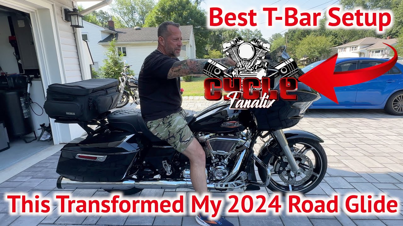 Best Bar Setup  New 2024 Harley Davidson Road Glide Street glide #cyclefanatix #harleydavidson