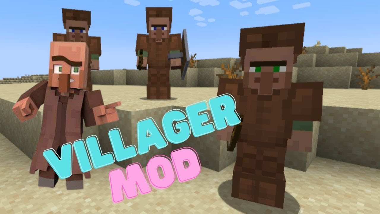 Villager Recruit Mod Showcase | Minecraft