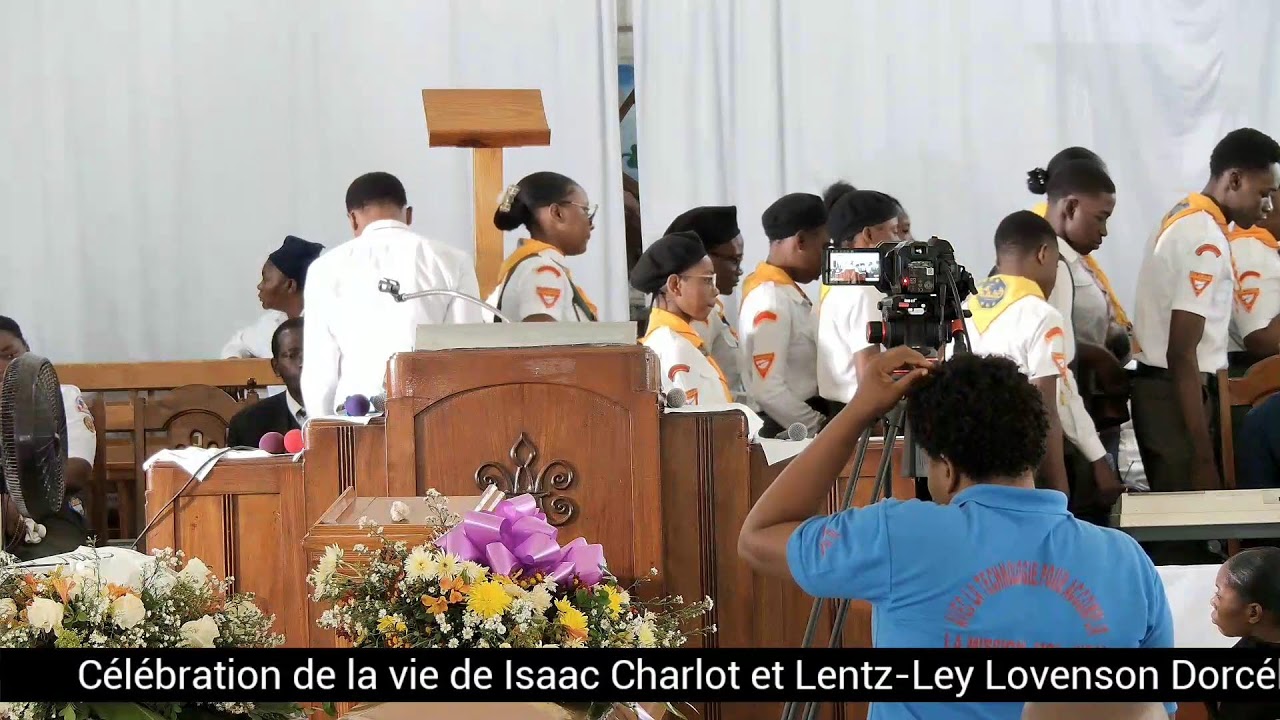 Célébration de la vie de Isaac Charlot et Lentz-Ley Lovenson Dorcélus. 15/03/26