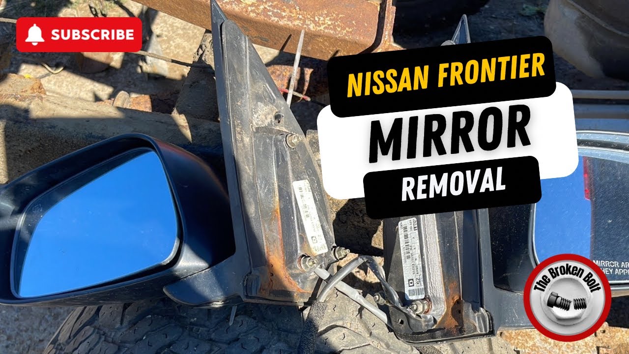 Снятие бокового зеркала Nissan Frontier
