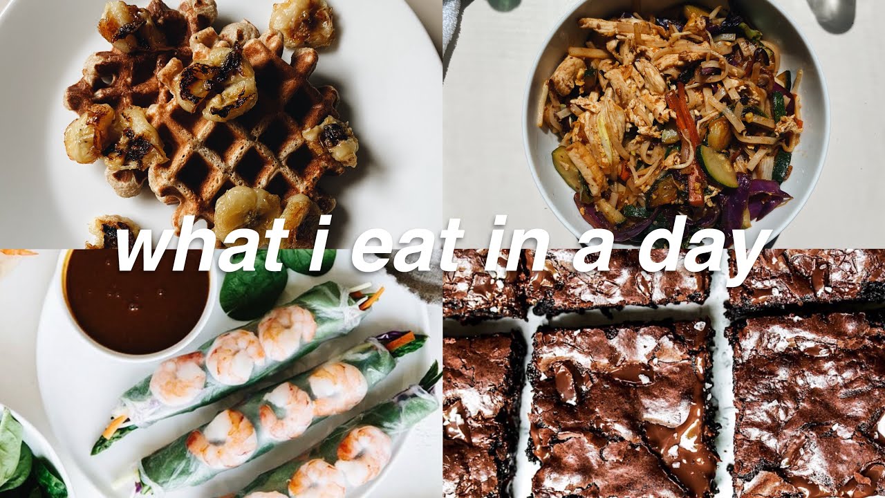 What I eat in a day as a teen // quick + healthy