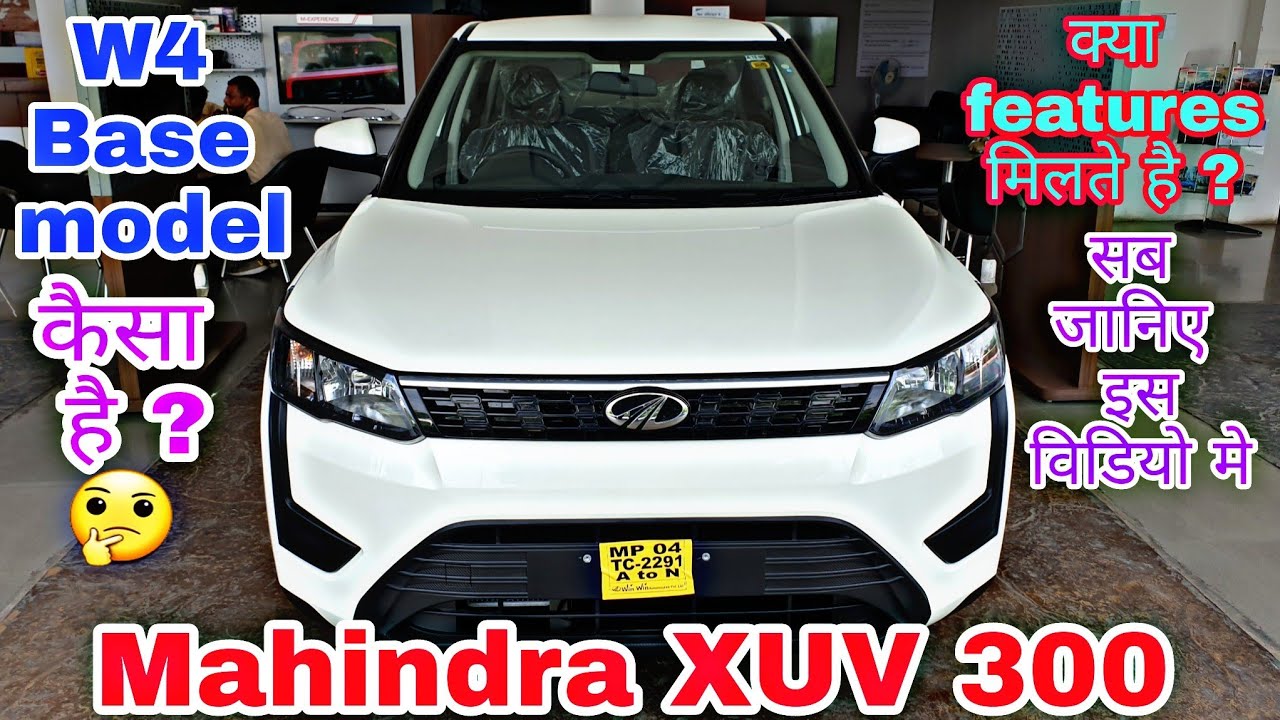 2021 Mahindra XUV 300 W4 diesel walkaround | Best Features of Mahindra Xuv 300 Base model