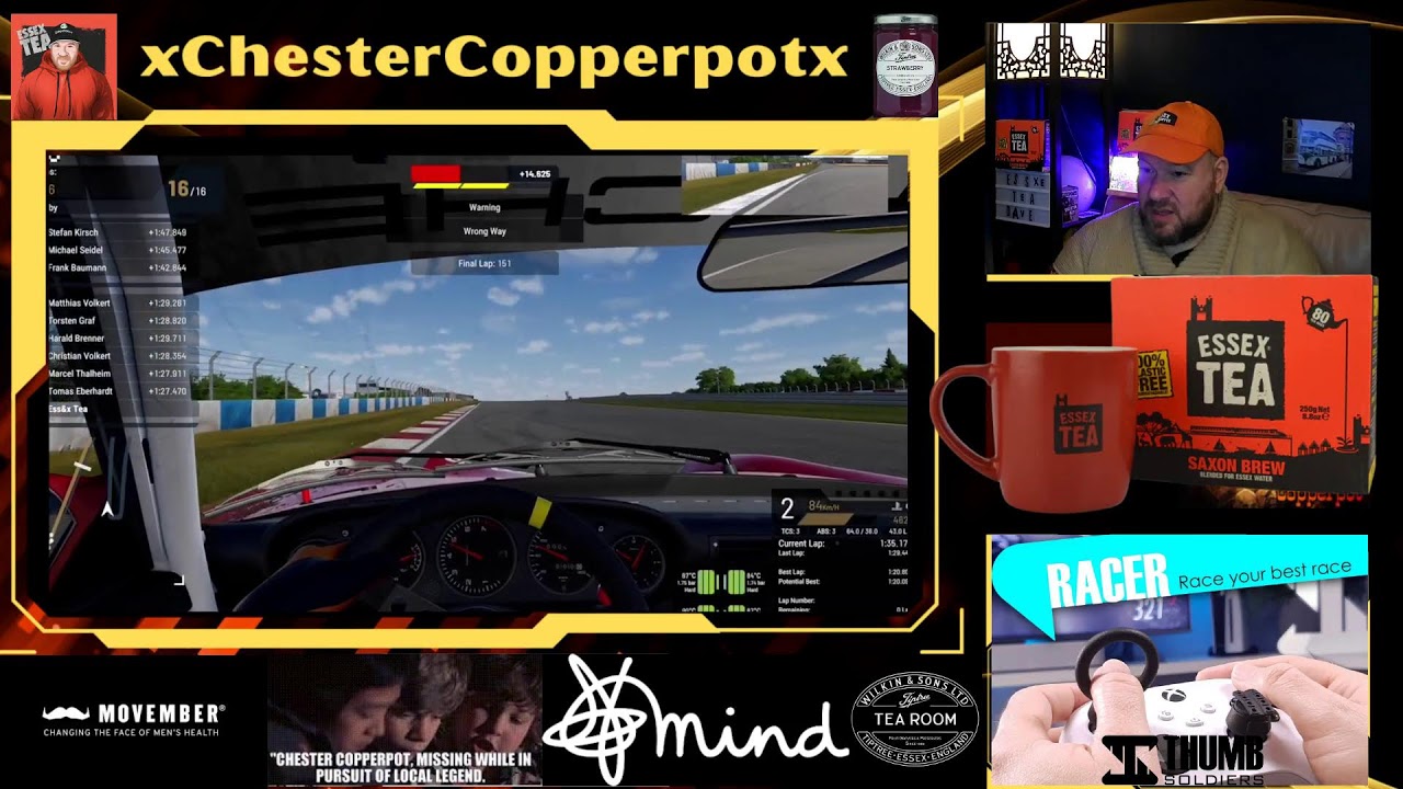 Essex Tea Brewed, @ThumbSoldiers Locked In - Project Motor Racing