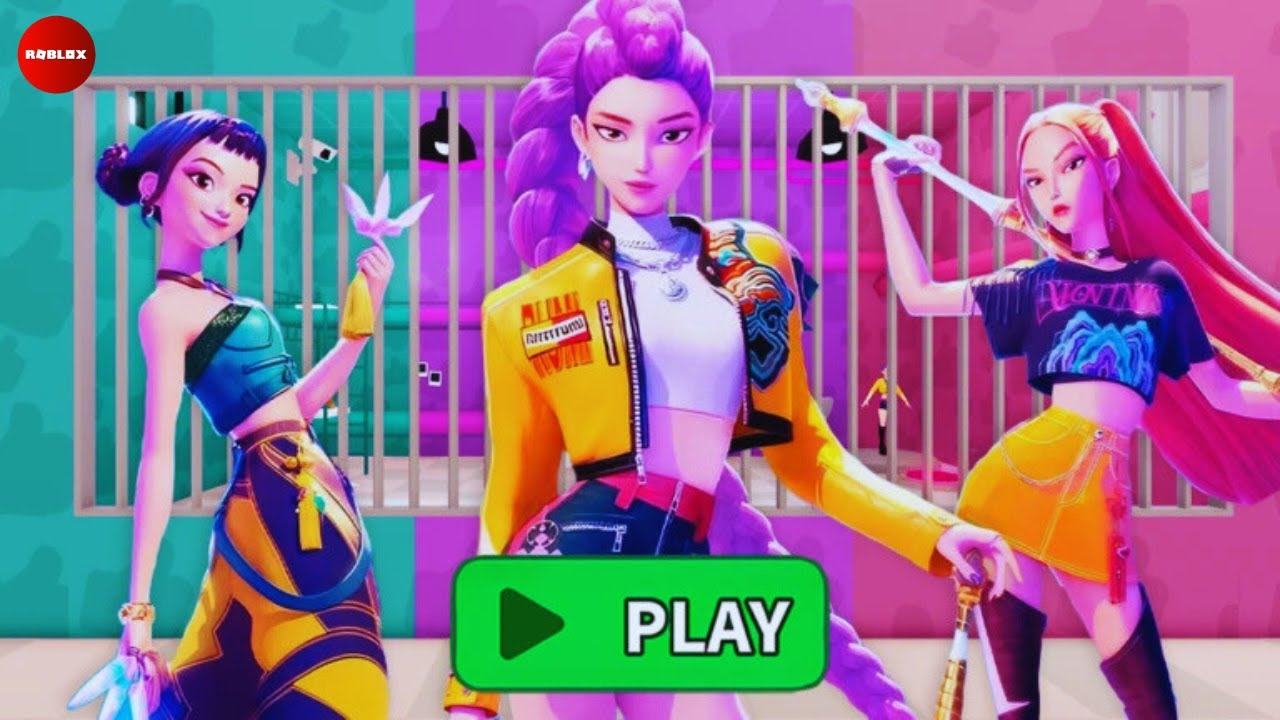 🎤KPOP DEMON HUNTERS PRISON RUN! (Obby) FULL GAMEPLAY #roblox