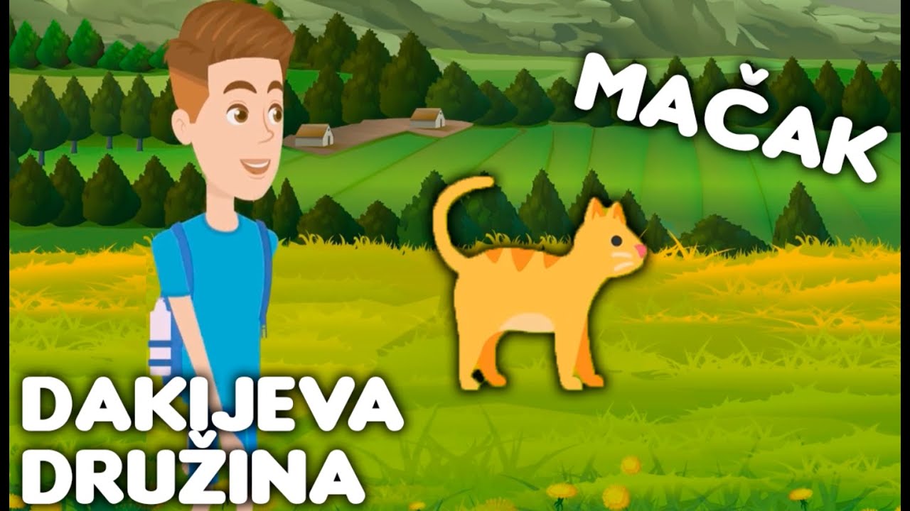 Pesmica Mačak i Maslačak ∣ Decije pesme ∣ Pesmice za decu
