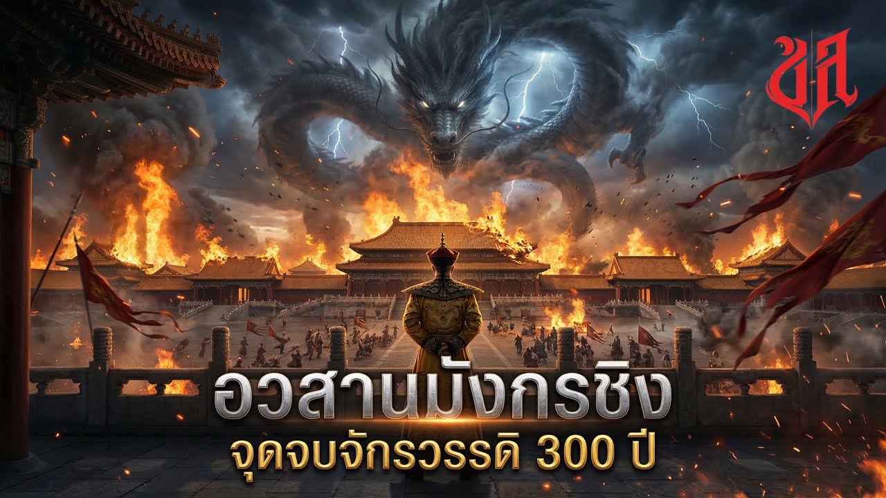 อวสานมังกรจักรวรรดิชิง | หายนะที่โค่นจักรวรรดิ 300 ปีของจีน