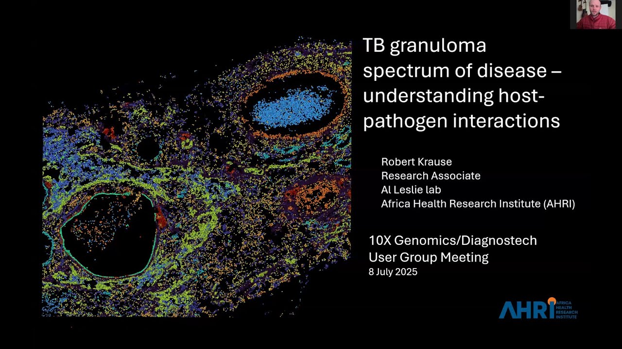 TB granuloma spectrum of disease – understanding host-pathogen interactions – Robert Krause