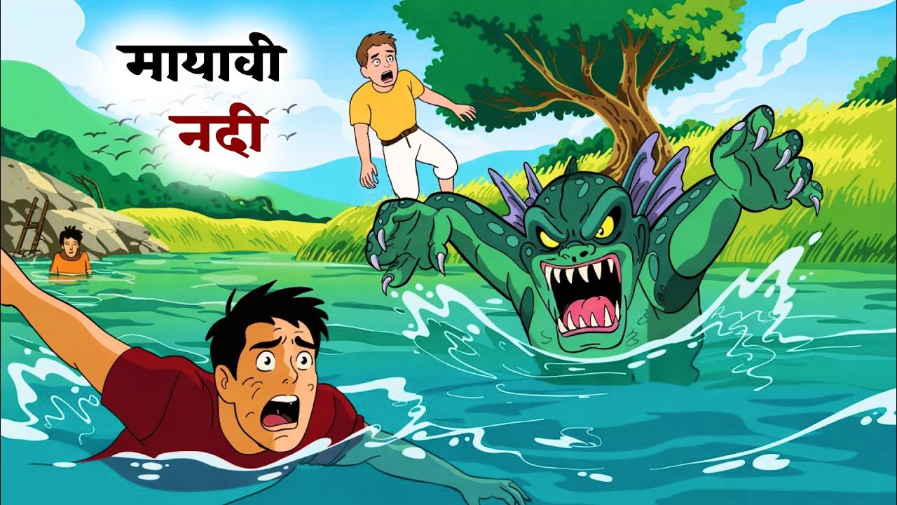 मायावी नदी | Mayavi Nadi | Hindi Kahani | Moral Story