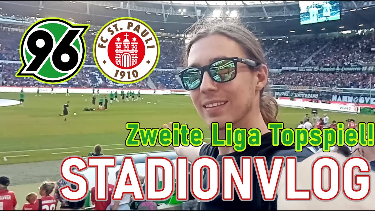 Hannover 96 vs. FC St. Pauli || STADIONVLOG || Topspiel 2. Bundesliga