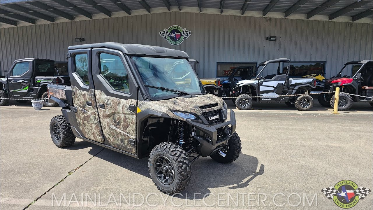 2025 KAWASAKI RIDGE CREW CAMO WALK-AROUND