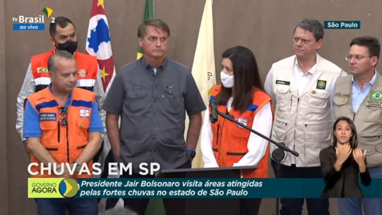 #AoVivo: Sobrevoo a áreas afetadas pelas chuvas em São Paulo (SP)