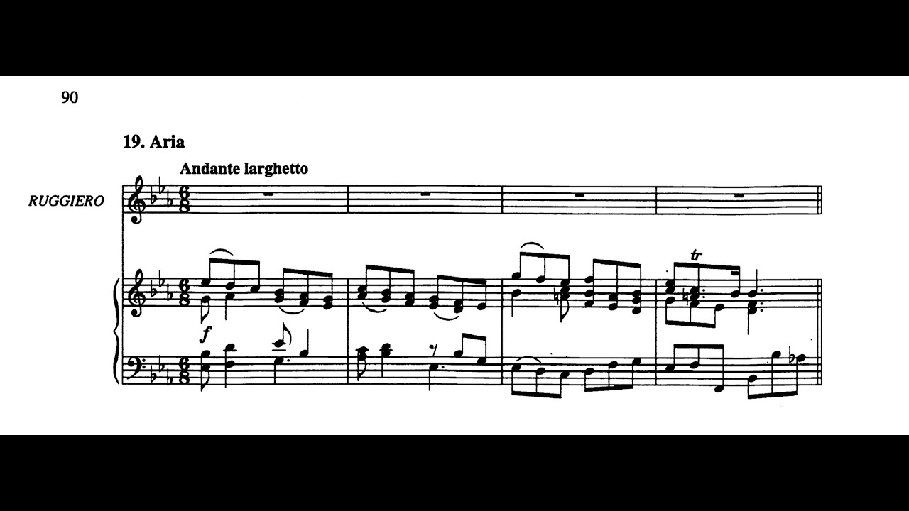 Mi lusinga il dolce affetto - Alcina (George Frideric Handel)