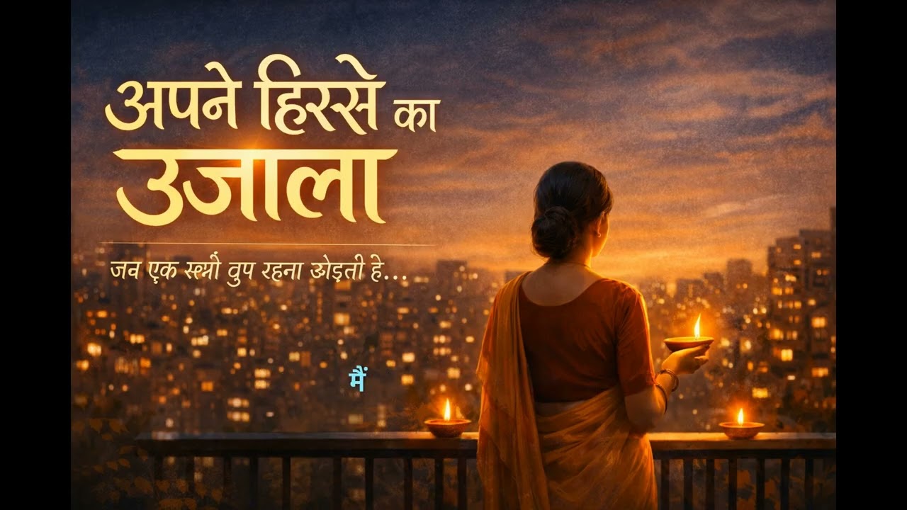 अपने हिस्से का उजाला