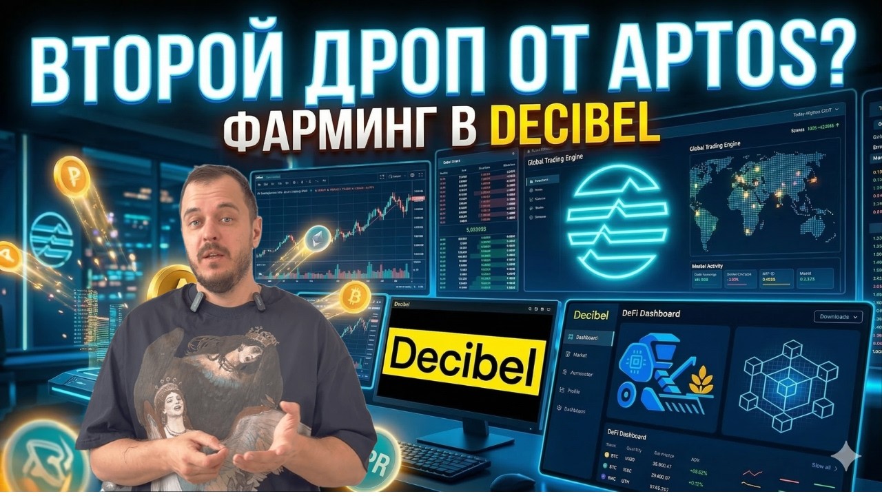 Второй дроп от Aptos? Как получить доступ к бирже Decibel и фармить аирдроп с минимальным риском