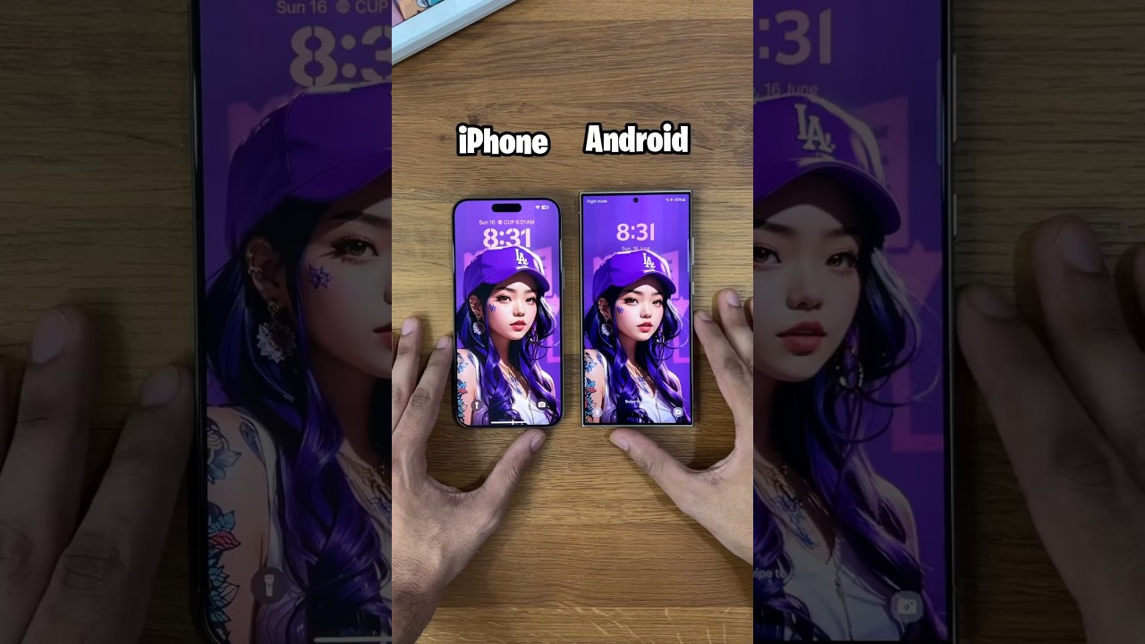 iPhone vs Android - MIND BLOWING 🤯