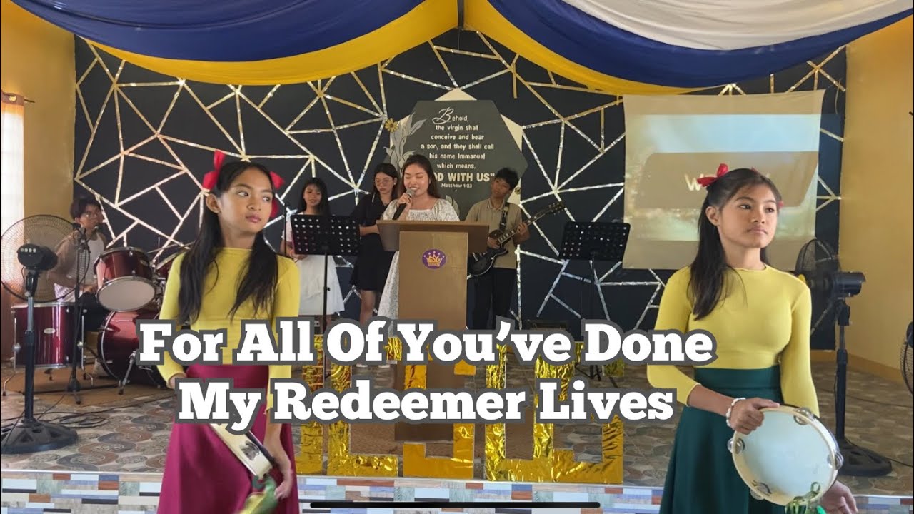 For All Of You’ve Done | My Redeemer Lives tambourine dance