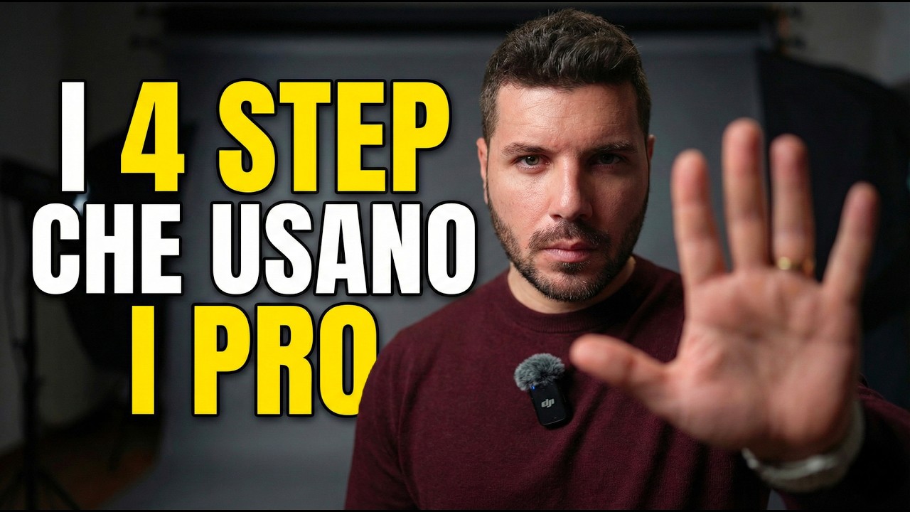Smetti di scattare FOTO A CASO (La mia CHECKLIST MENTALE)