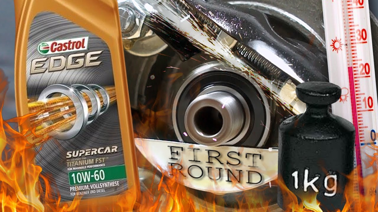 Castrol Edge Supercar 10W60 Jak skutecznie olej chroni silnik? 100&deg;C