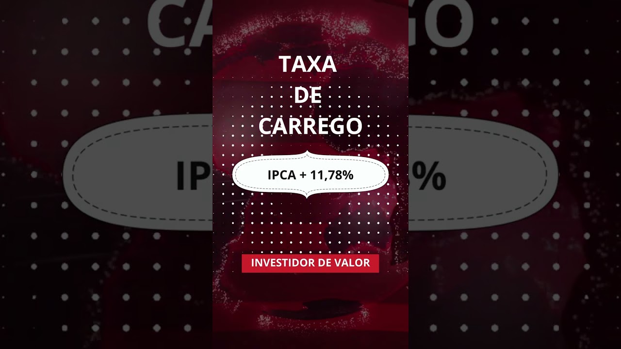 ⭕MCHF11 Taxa de carrego referente a IPCA + 11,8% a a  e dividend yield de 16,1% a a #shorts