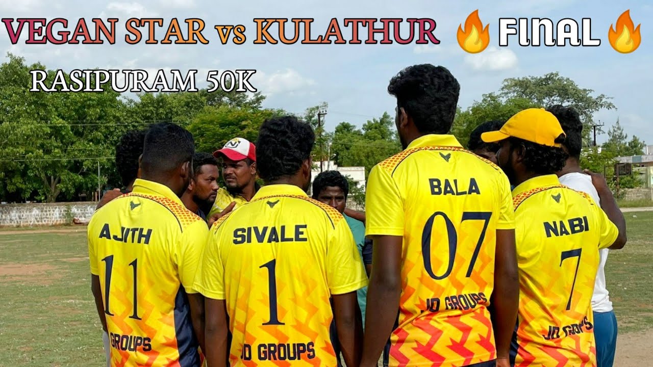 Vegan Star va Kulathur Final Match Rasipuram 50k Tournamend || Mohan Media ||