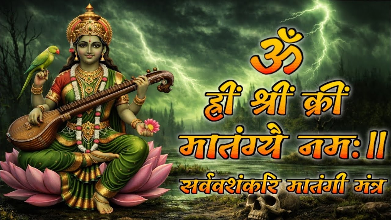 ॐ ह्रीं श्रीं क्रीं मातंग्यै नमः ॥ Powerful Matangi Mata Mantra | 2026 Special @ShaktivaniOfficial