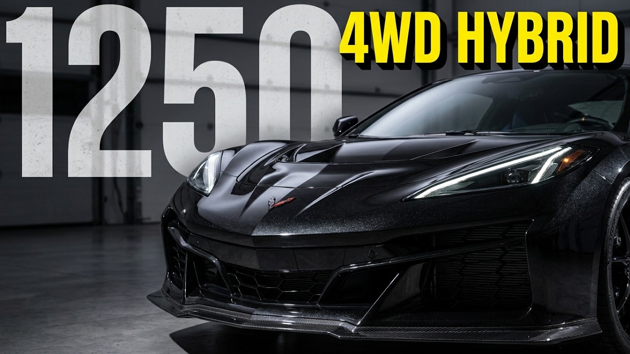 Chevrolet Corvette ZR1X | Full Tech Specs & Performance of the Hybrid 4WD 'Vette