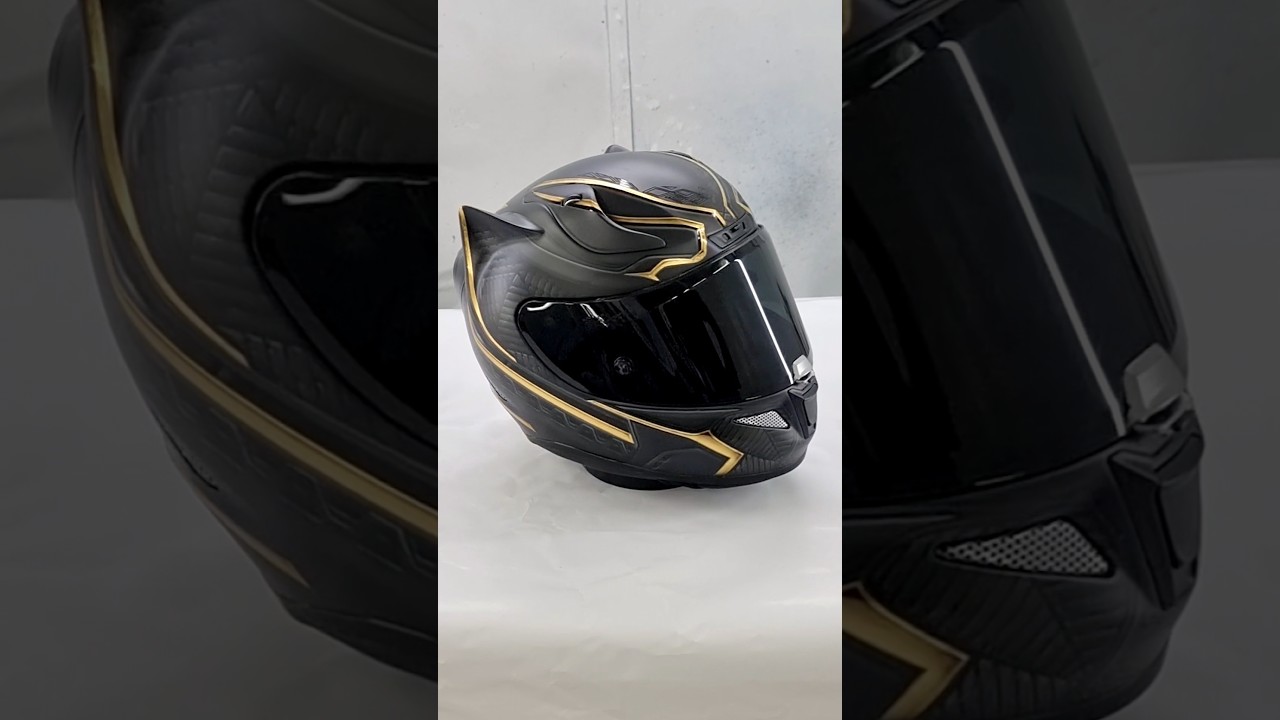 Black Panther Helmet🔥 #helmet #blackpanther #blackpantherwakandaforever