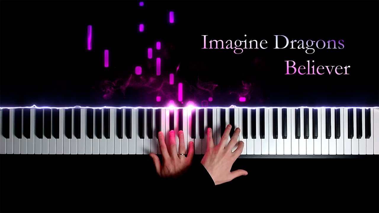 Imagine Dragons - Believer (piano cover by ustroevv)