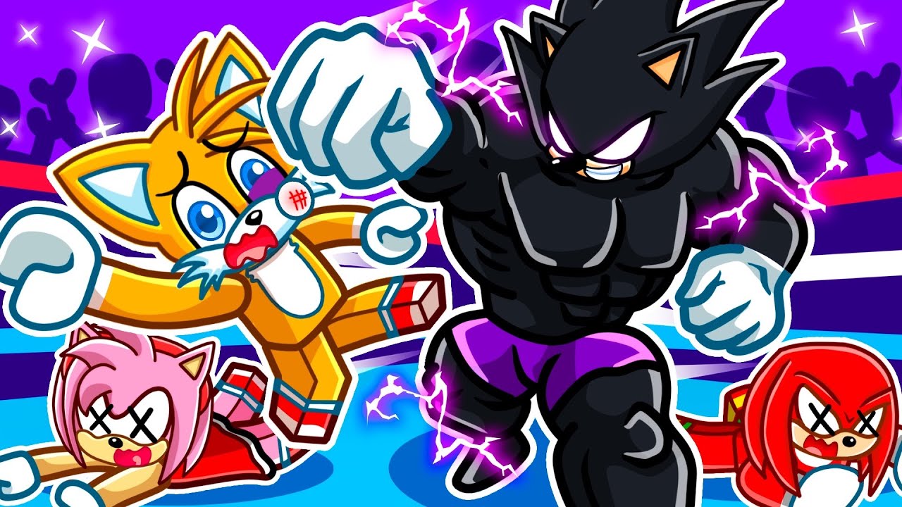 Me Converti en DARK SONIC Para Ser EL BOXEADOR MÁS FUERTE en Roblox!
