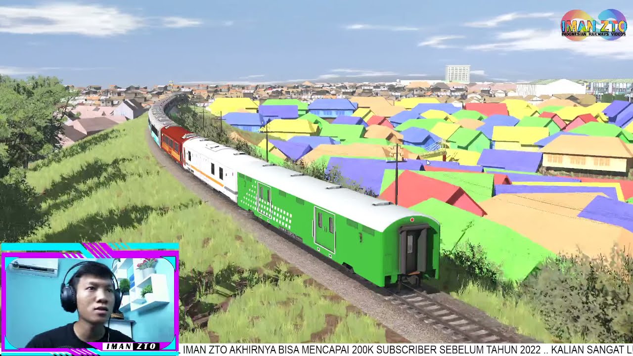 Dinas KA GAJAYANA | Malang - Sumberpucung | Trainz Simulator Indonesia